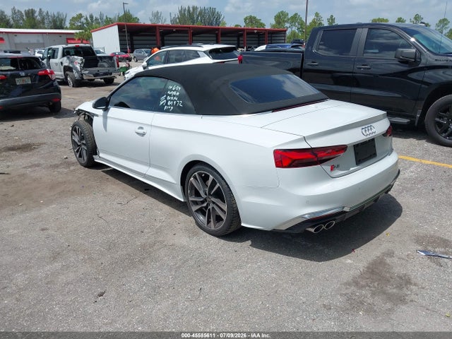 Aukcja sprzedaży 2024 Audi S5 Cabriolet Premium Tfsi Quattro Tiptronic, vin: WAU24GF53RN008874, numer aukcji: 45585611