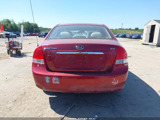 45585636 :رقم المزاد ، KNAFE222195639913 vin ، 2009 Kia Spectra Ex مزاد بيع