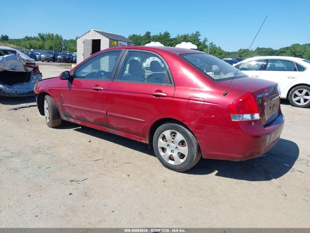45585636 :رقم المزاد ، KNAFE222195639913 vin ، 2009 Kia Spectra Ex مزاد بيع