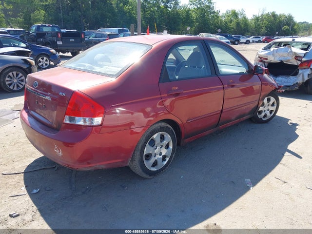 45585636 :رقم المزاد ، KNAFE222195639913 vin ، 2009 Kia Spectra Ex مزاد بيع
