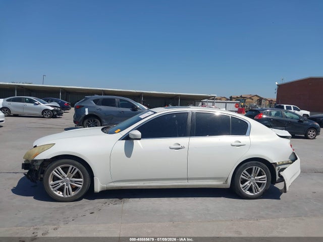Продажа на аукционе авто 2011 Infiniti G25 Journey, vin: JN1DV6AP9BM831190, номер лота: 45585679