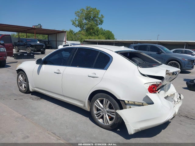 Продажа на аукционе авто 2011 Infiniti G25 Journey, vin: JN1DV6AP9BM831190, номер лота: 45585679