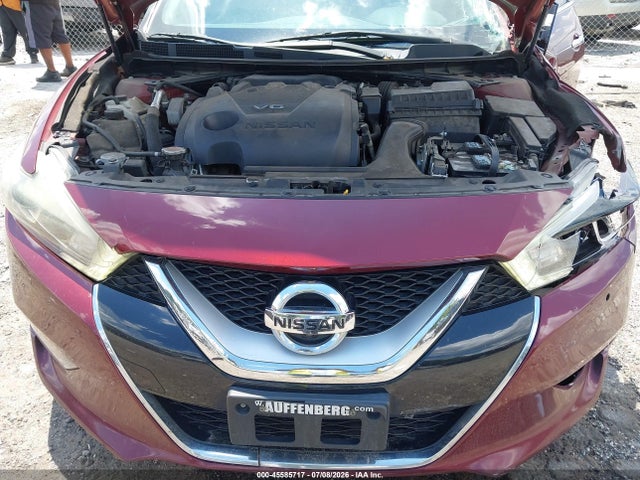 2017 Nissan Maxima 3.5 Platinum მანქანა იყიდება აუქციონზე, vin: 1N4AA6AP9HC382240, აუქციონის ნომერი: 45585717
