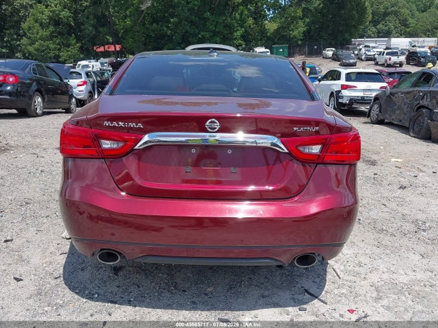 2017 Nissan Maxima 3.5 Platinum მანქანა იყიდება აუქციონზე, vin: 1N4AA6AP9HC382240, აუქციონის ნომერი: 45585717