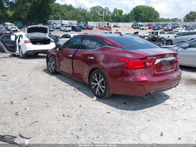 2017 Nissan Maxima 3.5 Platinum მანქანა იყიდება აუქციონზე, vin: 1N4AA6AP9HC382240, აუქციონის ნომერი: 45585717