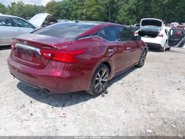 2017 Nissan Maxima 3.5 Platinum მანქანა იყიდება აუქციონზე, vin: 1N4AA6AP9HC382240, აუქციონის ნომერი: 45585717
