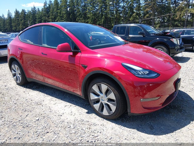 Tesla Model Y Long Range Dual Motor All-wheel Drive 2021 5YJYGDEE5MF117509 главное изображение