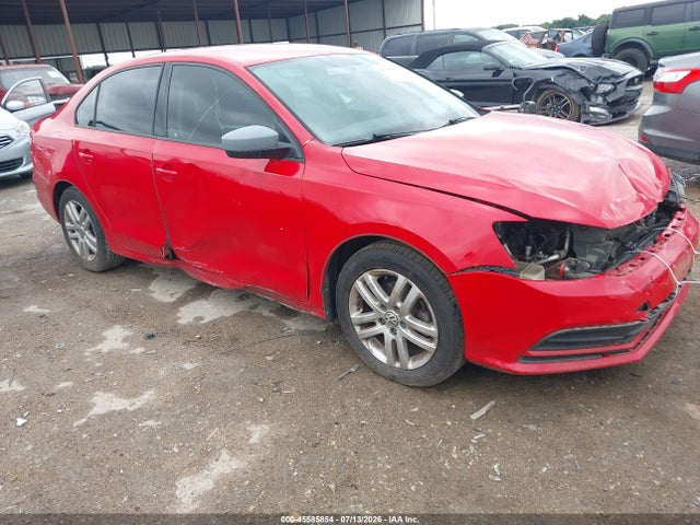 2015 Volkswagen Jetta 2.0l S მანქანა იყიდება აუქციონზე, vin: 3VW2K7AJ2FM237210, აუქციონის ნომერი: 45585854