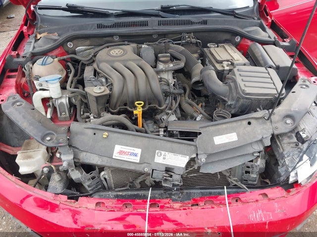 2015 Volkswagen Jetta 2.0l S მანქანა იყიდება აუქციონზე, vin: 3VW2K7AJ2FM237210, აუქციონის ნომერი: 45585854