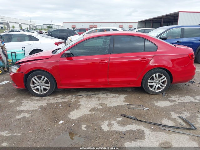 2015 Volkswagen Jetta 2.0l S მანქანა იყიდება აუქციონზე, vin: 3VW2K7AJ2FM237210, აუქციონის ნომერი: 45585854