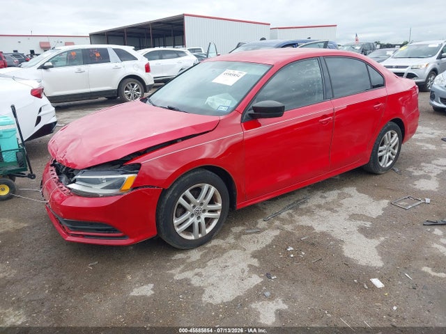2015 Volkswagen Jetta 2.0l S მანქანა იყიდება აუქციონზე, vin: 3VW2K7AJ2FM237210, აუქციონის ნომერი: 45585854