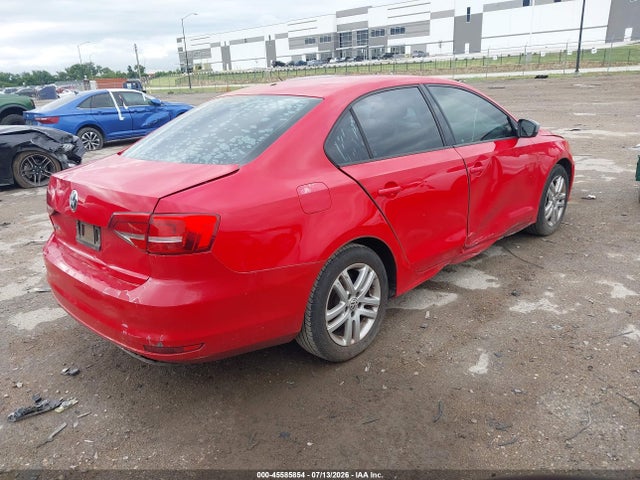 2015 Volkswagen Jetta 2.0l S მანქანა იყიდება აუქციონზე, vin: 3VW2K7AJ2FM237210, აუქციონის ნომერი: 45585854