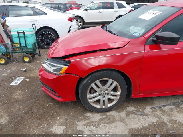 2015 Volkswagen Jetta 2.0l S მანქანა იყიდება აუქციონზე, vin: 3VW2K7AJ2FM237210, აუქციონის ნომერი: 45585854