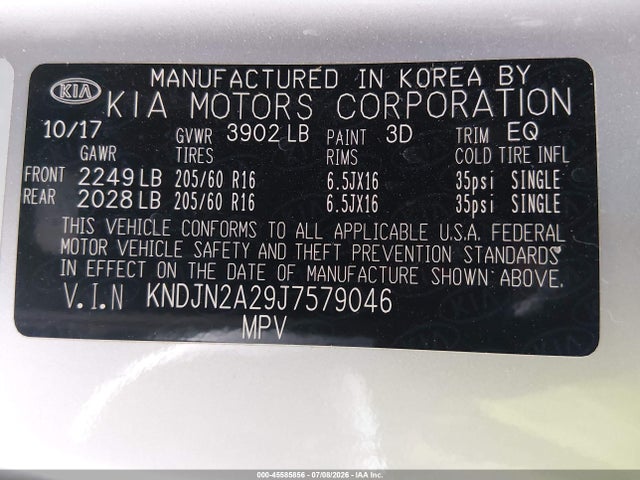 KIA Soul 2018 KNDJN2A29J7579046 Image 9