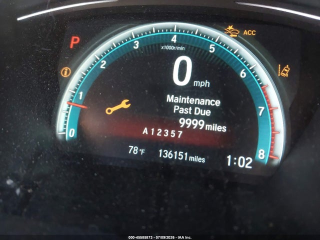 SHHFK7H81HU234425 Honda Civic Ex-l