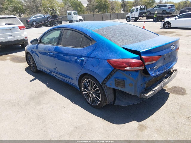 Aukcja sprzedaży 2018 Hyundai Elantra Se, vin: KMHD74LF8JU450439, numer aukcji: 45585890