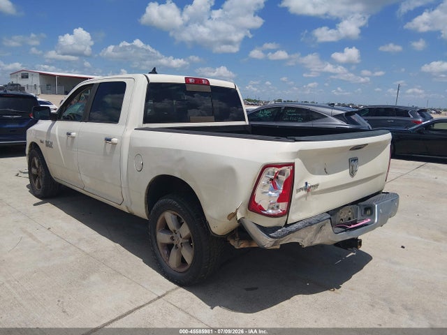 Продаж на аукціоні авто 2016 Ram 1500 Slt, vin: 1C6RR6LT3GS242373, номер лоту: 45585981
