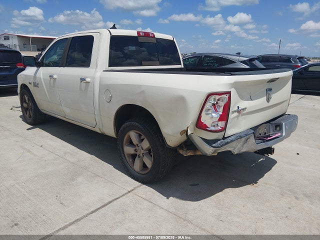 Продаж на аукціоні авто 2016 Ram 1500 Slt, vin: 1C6RR6LT3GS242373, номер лоту: 45585981