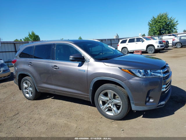 5TDDGRFH3KS061177 Toyota Highlander Hybrid Limited