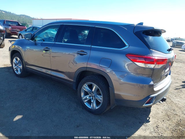 5TDDGRFH3KS061177 Toyota Highlander Hybrid Limited