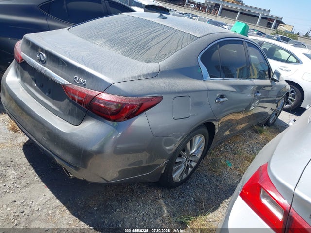 45586235 :رقم المزاد ، JN1EV7APXKM511712 vin ، 2019 Infiniti Q50 3.0t Luxe مزاد بيع