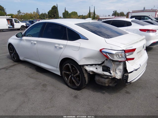 Aukcja sprzedaży 2020 Honda Accord Sport, vin: 1HGCV1F30LA044182, numer aukcji: 45586265