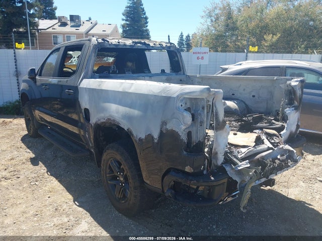 3GCPDCED7NG670597 Chevrolet Silverado 1500 4wd Short Bed Custom Trail Boss