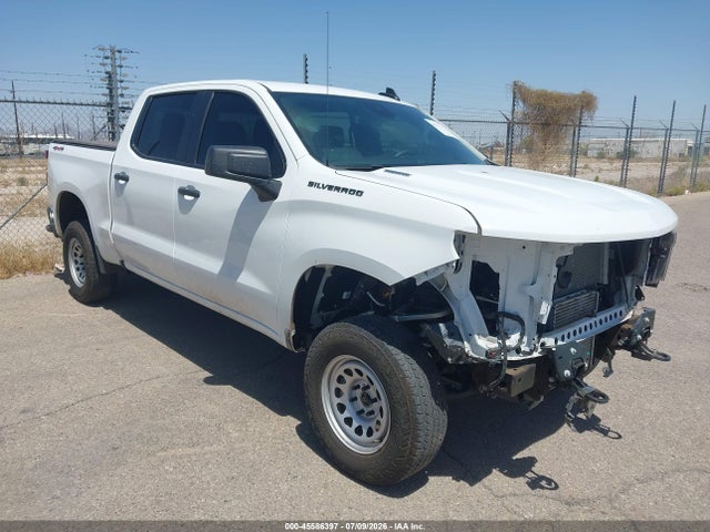 2025 Chevrolet Silverado 1500 4wd  Short Bed Wt მანქანა იყიდება აუქციონზე, vin: 1GCPKAEK6SZ280658, აუქციონის ნომერი: 45586397