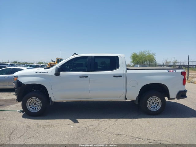 2025 Chevrolet Silverado 1500 4wd  Short Bed Wt მანქანა იყიდება აუქციონზე, vin: 1GCPKAEK6SZ280658, აუქციონის ნომერი: 45586397