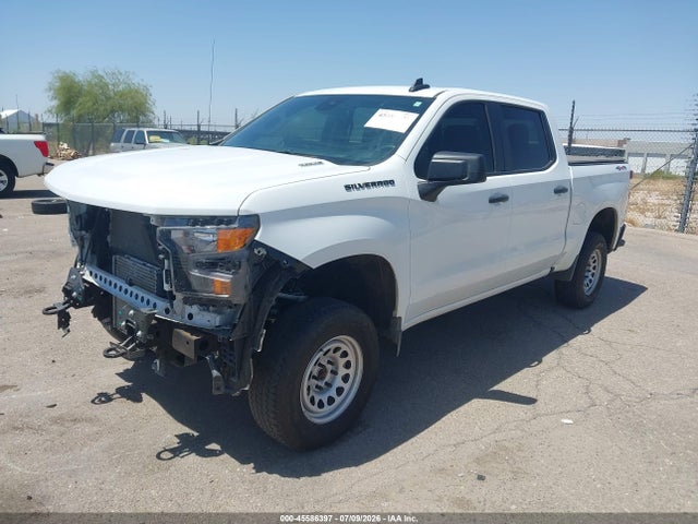 2025 Chevrolet Silverado 1500 4wd  Short Bed Wt მანქანა იყიდება აუქციონზე, vin: 1GCPKAEK6SZ280658, აუქციონის ნომერი: 45586397