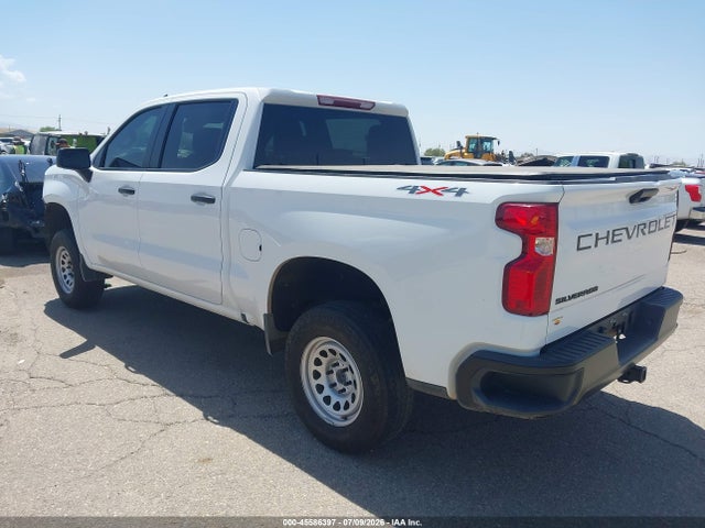 2025 Chevrolet Silverado 1500 4wd  Short Bed Wt მანქანა იყიდება აუქციონზე, vin: 1GCPKAEK6SZ280658, აუქციონის ნომერი: 45586397