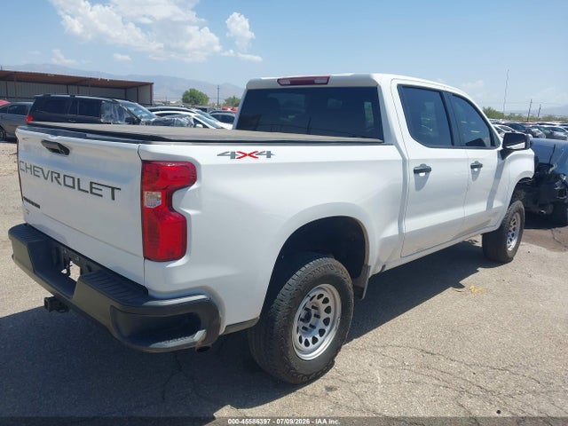 2025 Chevrolet Silverado 1500 4wd  Short Bed Wt მანქანა იყიდება აუქციონზე, vin: 1GCPKAEK6SZ280658, აუქციონის ნომერი: 45586397