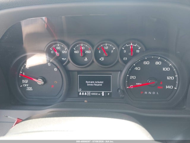2025 Chevrolet Silverado 1500 4wd  Short Bed Wt მანქანა იყიდება აუქციონზე, vin: 1GCPKAEK6SZ280658, აუქციონის ნომერი: 45586397