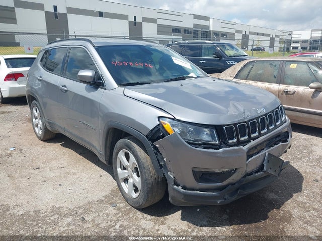 2018 Jeep Compass Latitude Fwd მანქანა იყიდება აუქციონზე, vin: 3C4NJCBB1JT267932, აუქციონის ნომერი: 45586436