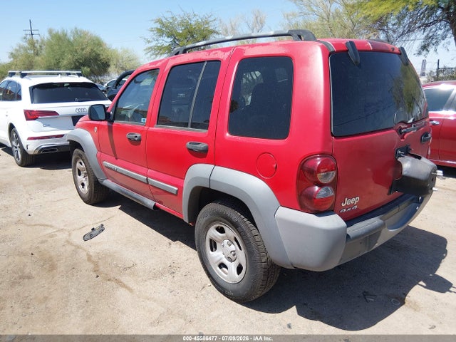 45586477 :رقم المزاد ، 1J4GL48K35W544428 vin ، 2005 Jeep Liberty Sport مزاد بيع