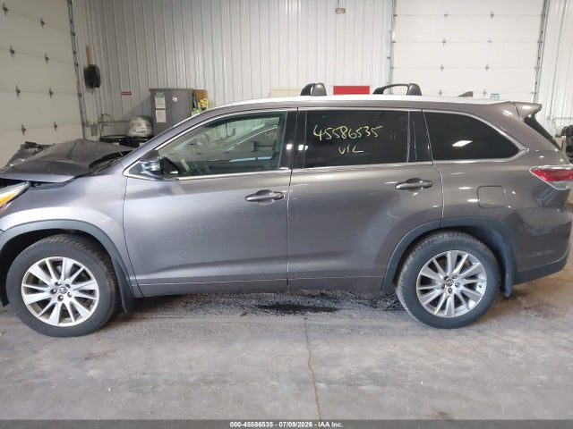 2016 Toyota Highlander Xle მანქანა იყიდება აუქციონზე, vin: 5TDJKRFH0GS326193, აუქციონის ნომერი: 45586535