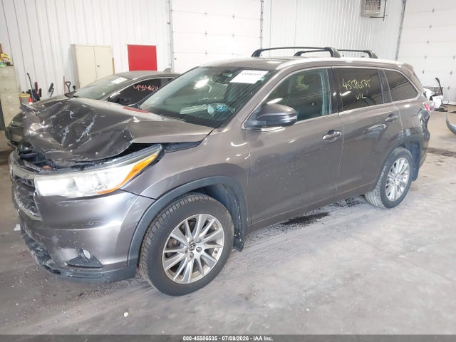 2016 Toyota Highlander Xle მანქანა იყიდება აუქციონზე, vin: 5TDJKRFH0GS326193, აუქციონის ნომერი: 45586535