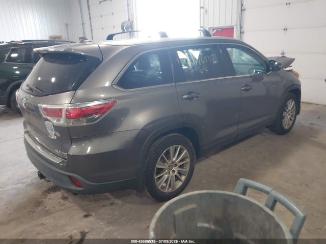 2016 Toyota Highlander Xle მანქანა იყიდება აუქციონზე, vin: 5TDJKRFH0GS326193, აუქციონის ნომერი: 45586535