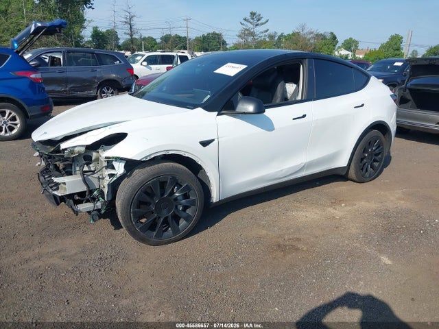 Aukcja sprzedaży 2022 Tesla Model Y Long Range Dual Motor All-wheel Drive, vin: 7SAYGDEE2NA014498, numer aukcji: 45586657