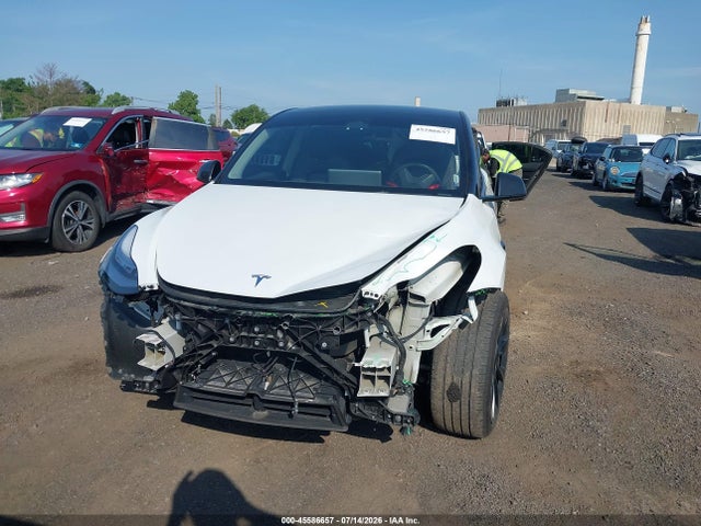 Aukcja sprzedaży 2022 Tesla Model Y Long Range Dual Motor All-wheel Drive, vin: 7SAYGDEE2NA014498, numer aukcji: 45586657