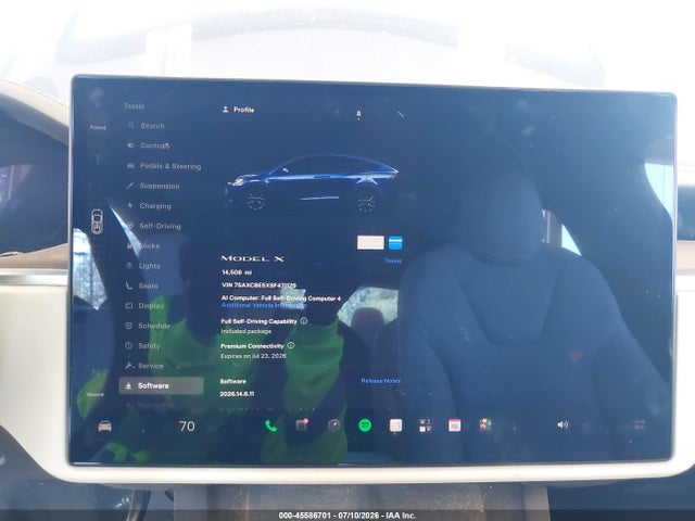 Tesla Model X Long Range 2025 7SAXCBE5XSF471179 Image 7