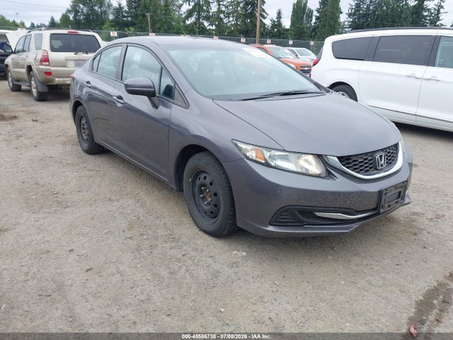 Auction sale of the 2014 Honda Civic Lx, vin: 19XFB2F50EE238285, lot number: 45586730