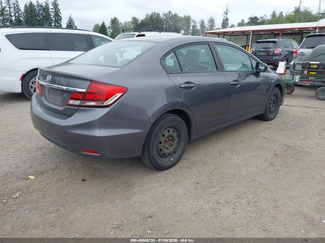 2014 Honda Civic Lx მანქანა იყიდება აუქციონზე, vin: 19XFB2F50EE238285, აუქციონის ნომერი: 45586730