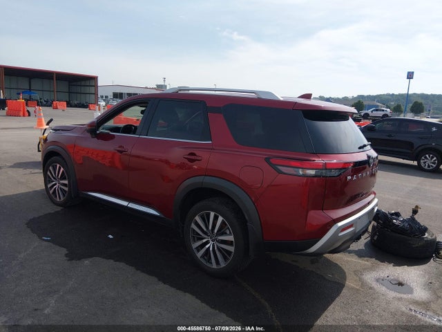 2022 Nissan Pathfinder Platinum 4wd მანქანა იყიდება აუქციონზე, vin: 5N1DR3DJ7NC263471, აუქციონის ნომერი: 45586750