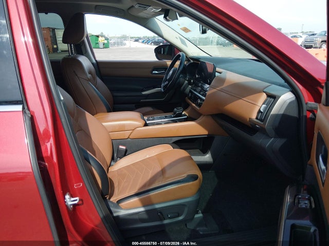 2022 Nissan Pathfinder Platinum 4wd მანქანა იყიდება აუქციონზე, vin: 5N1DR3DJ7NC263471, აუქციონის ნომერი: 45586750