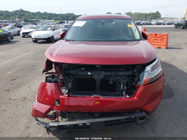 2022 Nissan Pathfinder Platinum 4wd მანქანა იყიდება აუქციონზე, vin: 5N1DR3DJ7NC263471, აუქციონის ნომერი: 45586750