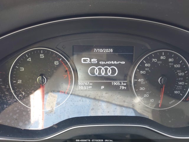 Aukcja sprzedaży 2018 Audi Q5, vin: WA1ANAFY9J2139973, numer aukcji: 45586776