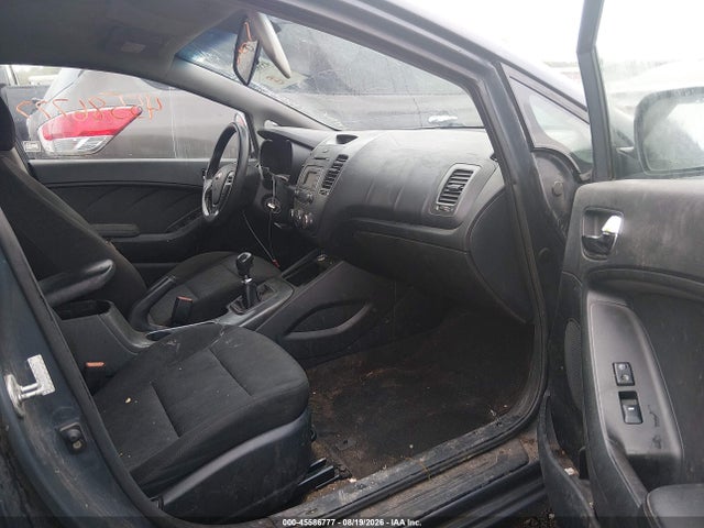 2016 Kia Forte Lx მანქანა იყიდება აუქციონზე, vin: KNAFK4A69G5548801, აუქციონის ნომერი: 45586777