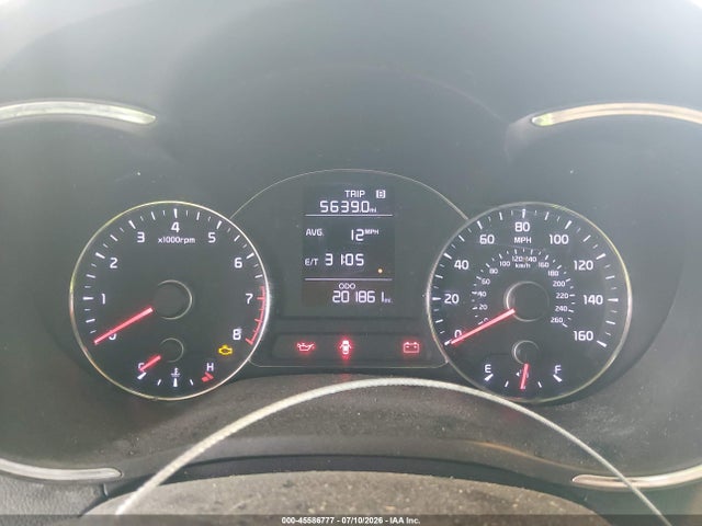 2016 Kia Forte Lx მანქანა იყიდება აუქციონზე, vin: KNAFK4A69G5548801, აუქციონის ნომერი: 45586777