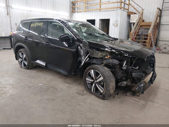 2021 Nissan Rogue Sl Intelligent Awd მანქანა იყიდება აუქციონზე, vin: 5N1AT3CB2MC714139, აუქციონის ნომერი: 45586901